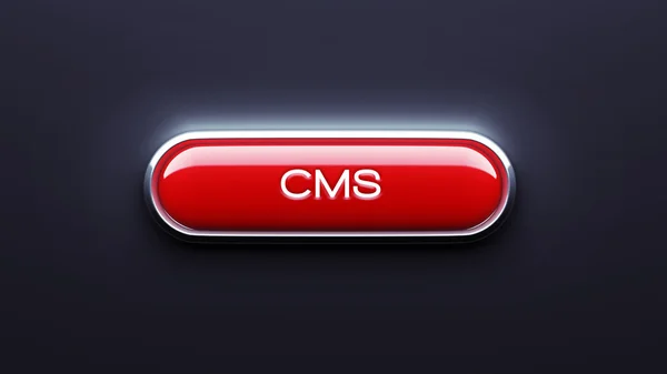 Cms Button — Stock Photo, Image