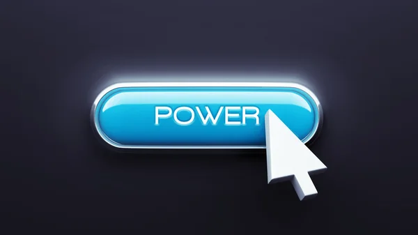 Botão de energia — Fotografia de Stock