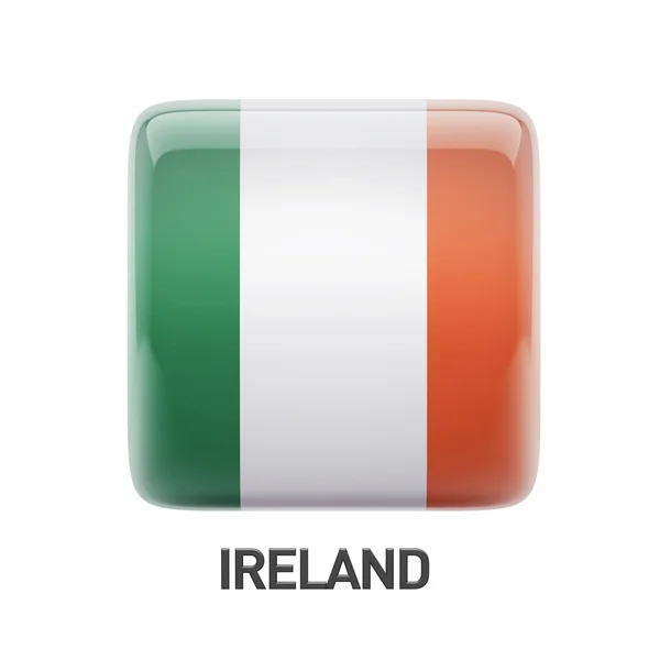 Значок ирландского флага — стоковое фото