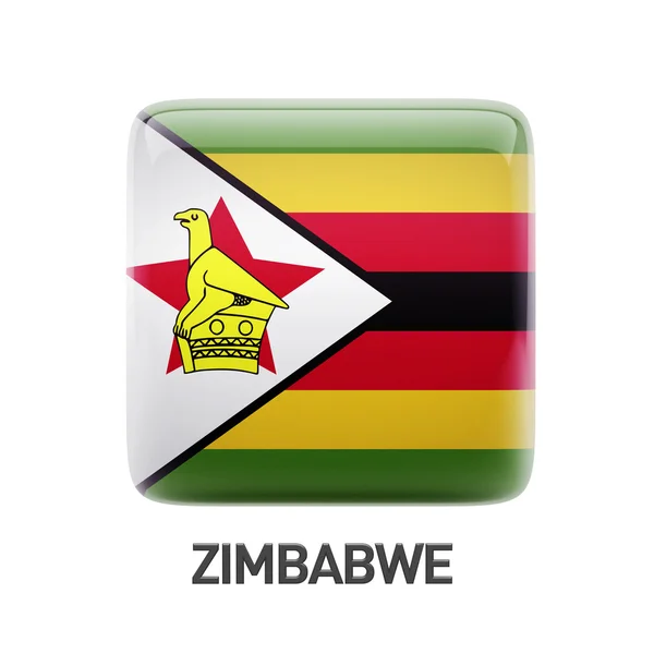 Simbabwe-Flagge — Stockfoto