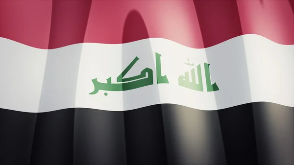 Iraq Flag — Stock Photo, Image