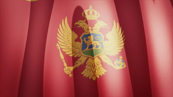 Montenegro Flag — Stock Photo, Image