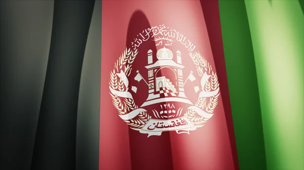 Vlag van Afghanistan — Stockfoto