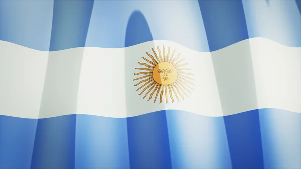 Argentinische Flagge — Stockfoto