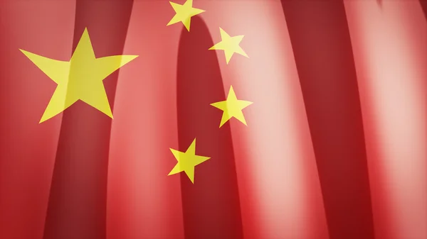 Vlag van China — Stockfoto