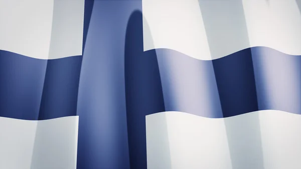 Finland Flag — Stock Photo, Image