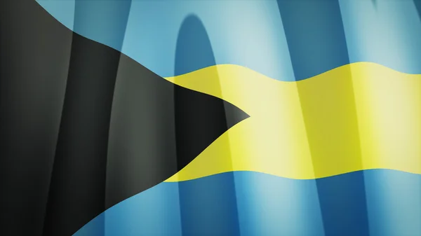 Bahamas Flag — Stock Photo, Image