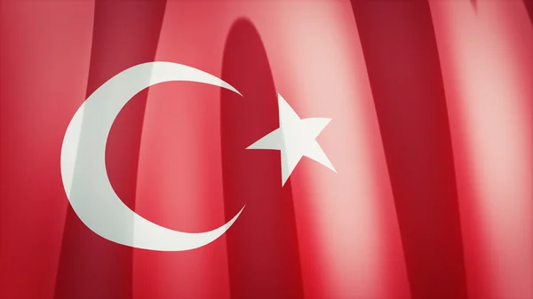 Bandera de Turquía —  Fotos de Stock