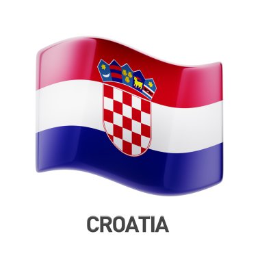 Hırvatistan bayrağı simgesi