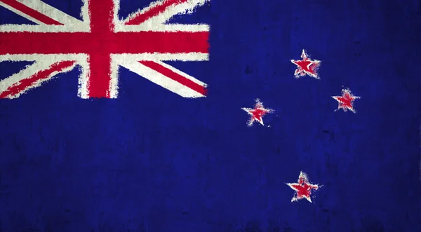 New Zealand Flag — Stock Photo, Image