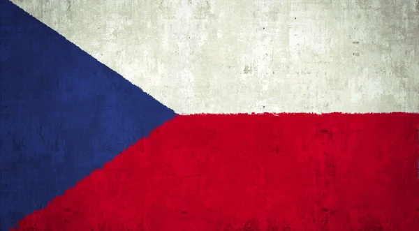 Czech Republic Flag — Stock Photo, Image