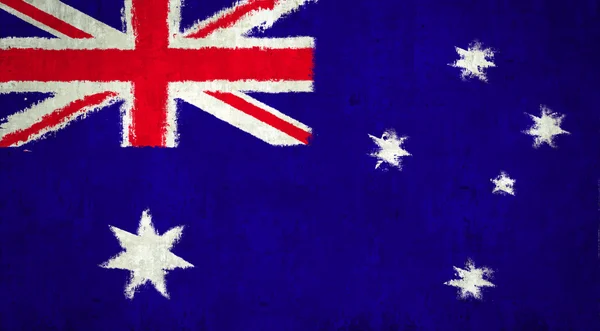 Australische Flagge — Stockfoto