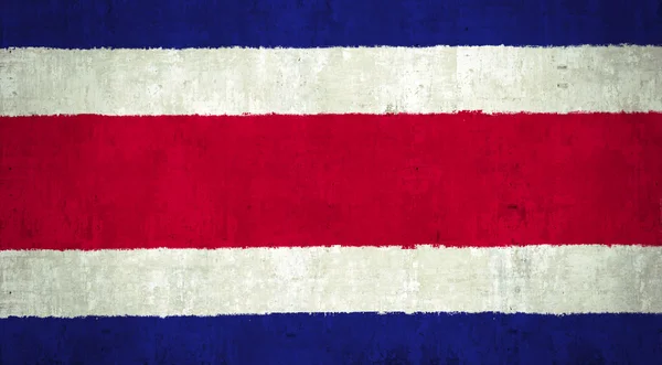 코스타리카 국기 — 스톡 사진
