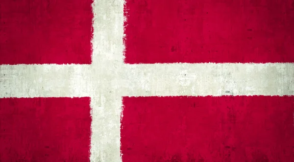 Σημαία της Δανίας — Φωτογραφία Αρχείου