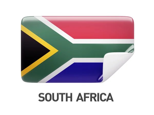 Dél-Afrika zászló ikon — Stock Fotó
