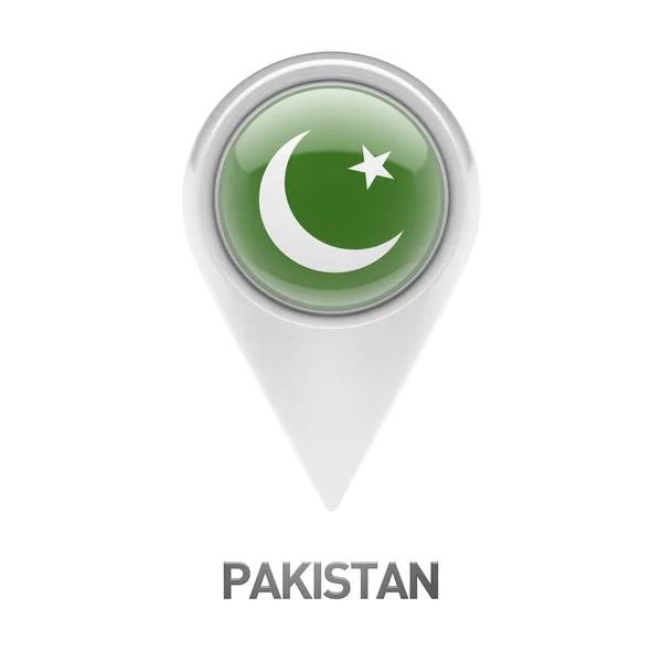 Pakistan Flag Icon — Stock Photo, Image