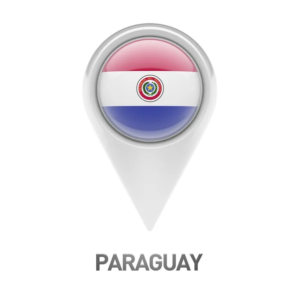 Парагвайская икона флага — стоковое фото