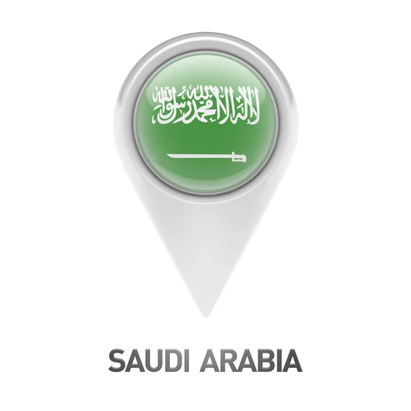 Saudi-arabische Flagge — Stockfoto