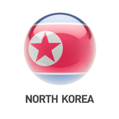 Kuzey Kore bayrağı simgesi