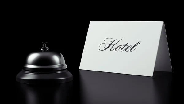 Hotel bell teken — Stockfoto