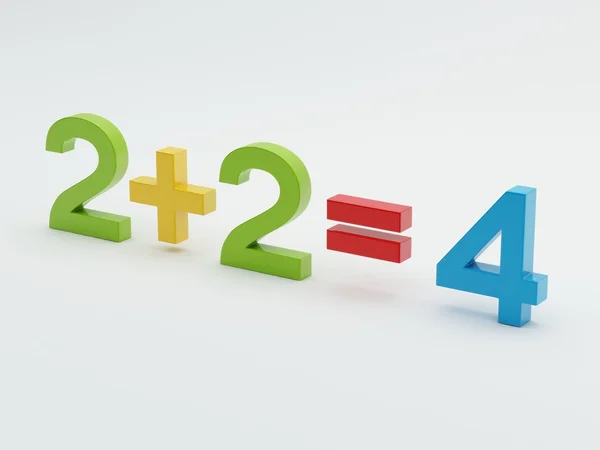 Maths Numbers — Stock Photo, Image