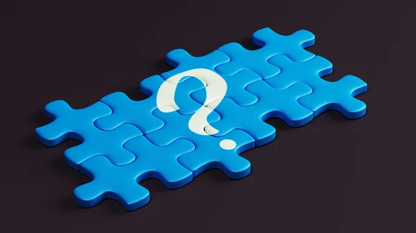 Question Puzzle — Stock Photo, Image