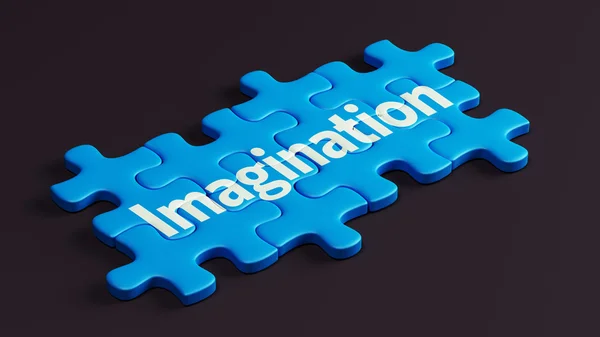 Puzzle di immaginazione — Foto Stock