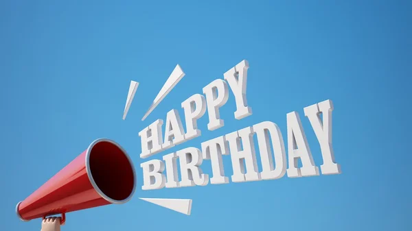 Happy Birthday Concept — Stock Photo, Image