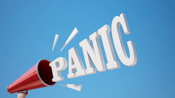 Concepto de pánico —  Fotos de Stock