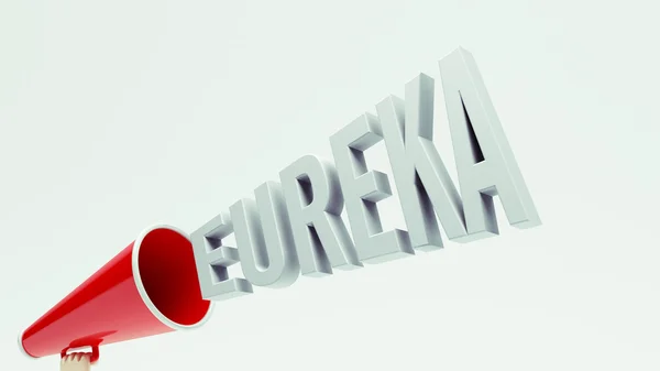 Concetto di eureka — Foto Stock