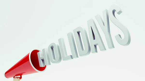 Holidays Concept — Stock Photo, Image