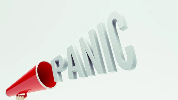 Conceito de pânico — Fotografia de Stock