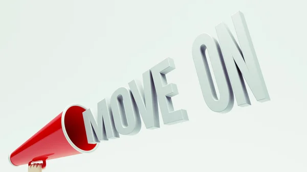 Move On Concept — Stock Photo, Image