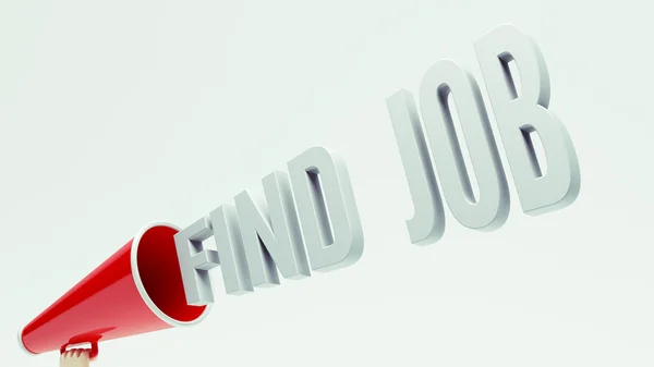 Encontrar Job Concep — Fotografia de Stock