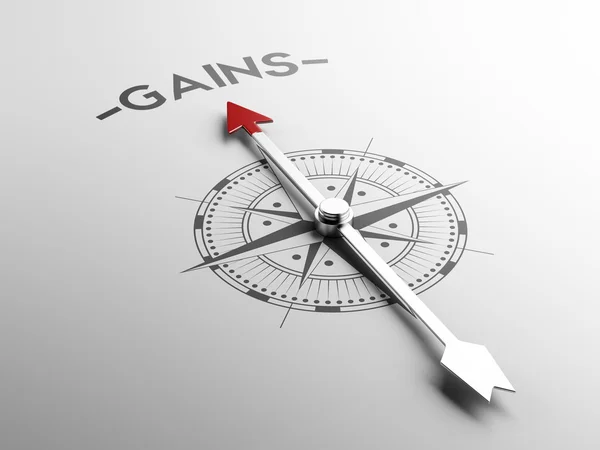 Gains Concept — Stock Photo, Image