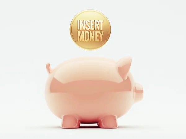Insert Money Concept — Stock Photo, Image