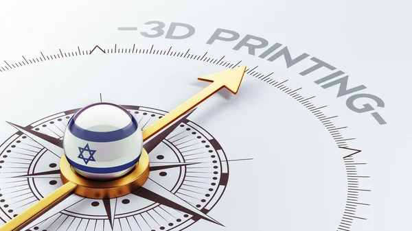 Israel 3d Printing Concept — Stock Photo, Image