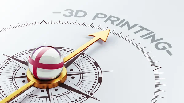 England 3d Printing Concept — Stock Photo, Image