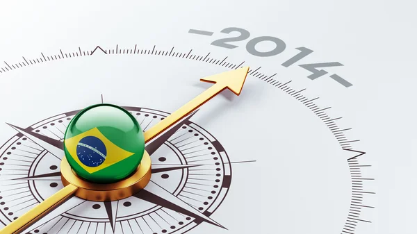 Brazilië 2014 concept — Stockfoto