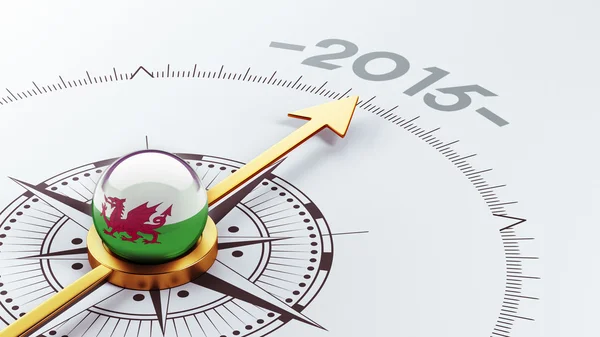 Wales 2015 koncept — Stockfoto