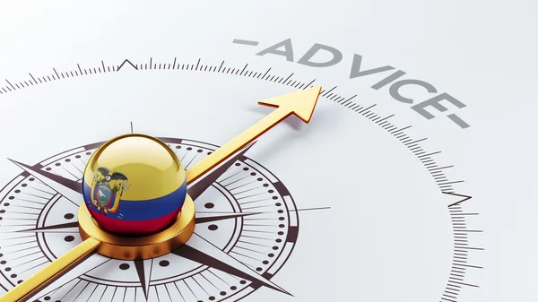 Ecuador Compass Concept — Stock Photo, Image