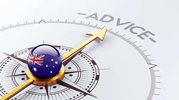 Australia Advice Concept — Stock Photo, Image