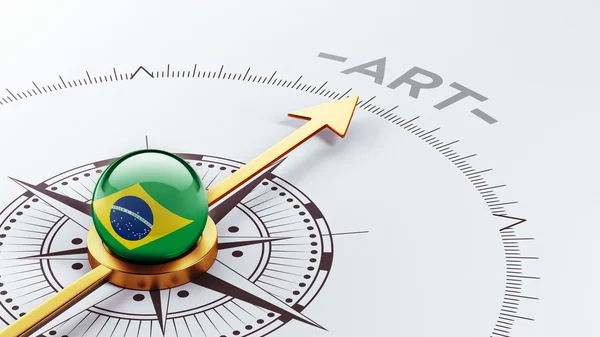 Brazilië kunst Concept — Stockfoto