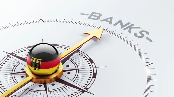 Alemania concepto de bancos — Foto de Stock