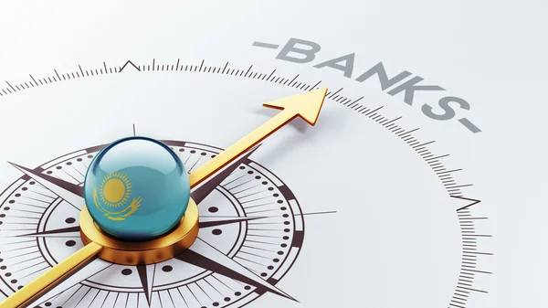 Kazakistan bankalar kavramı — Stok fotoğraf