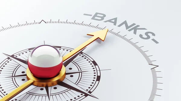 Poland Banks Concept — Stock Photo, Image