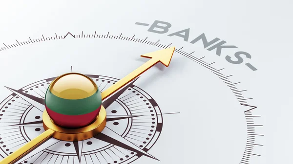 리투아니아 은행 개념 — 스톡 사진