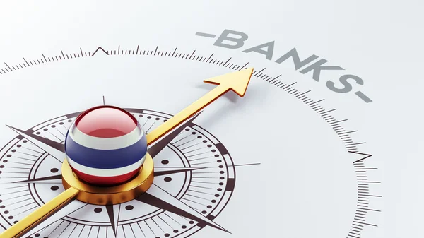 Tailandia concepto de bancos — Foto de Stock