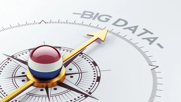 Conceito de Big Data da Holanda — Fotografia de Stock