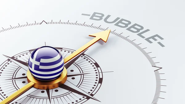 Grecia Bubble Concept — Foto Stock